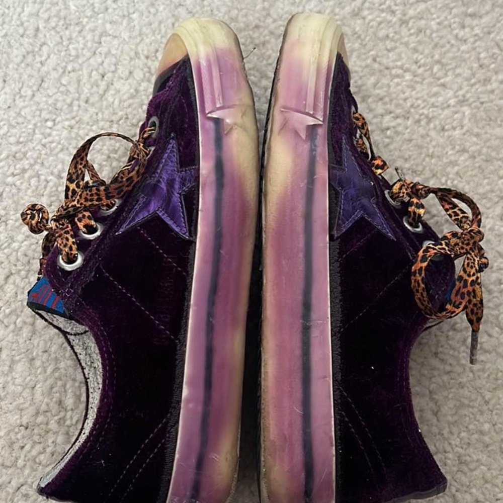 golden goose purple velvet 36 Authentic - Picture 4 of 8